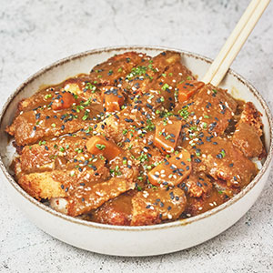 katsu-kare 31- Katsu-karee receta original japón (Pollo katsu, curry y arroz)